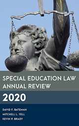 9781538152751-1538152754-Special Education Law Annual Review 2020 (Special Education Law, Policy, and Practice)