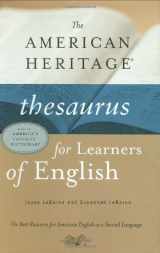9780618129904-0618129901-The American Heritage Thesaurus for Learners of English