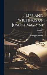 9781019898642-101989864X-Life and Writings of Joseph Mazzini; Volume 1