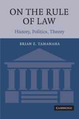 9780521604659-0521604656-On The Rule of Law: History, Politics, Theory