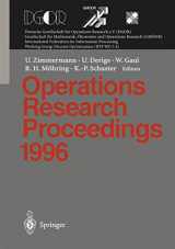 9783540626305-3540626301-Operations Research Proceedings 1996: Selected Papers of the Symposium on Operations Research (SOR 96), Braunschweig, September 3 - 6, 1996
