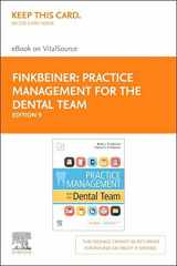 9780323597685-0323597688-Practice Management for the Dental Team Elsevier eBook on VitalSource (Retail Access Card)