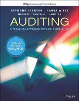 9781119496397-111949639X-Auditing: A Practical Approach with Data Analytics, WileyPLUS Card with Loose-leaf Set