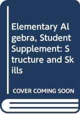 9780471085034-0471085030-Elementary Algebra, Student Supplement: Structure and Skills