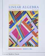 9780134718538-0134718534-Elementary Linear Algebra with Applications (Classic Version) (Pearson Modern Classics for Advanced Mathematics Series)