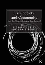9781138637740-1138637742-Law, Society and Community