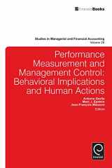 9781783503773-1783503777-Performance Measurement and Management Control: Behavioral Implications and Human Actions (Studies in Managerial and Financial Accounting, 28)