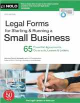 9781413329513-1413329519-Legal Forms for Starting & Running a Small Business: 65 Essential Agreements, Contracts, Leases & Letters
