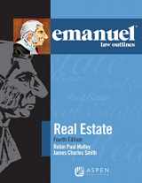 9781543807554-1543807550-Emanuel Law Outlines for Real Estate (Emanuel Law Outlines Series)