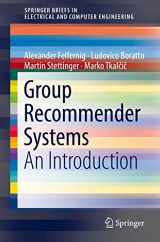9783319750668-3319750666-Group Recommender Systems: An Introduction (SpringerBriefs in Electrical and Computer Engineering)