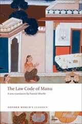 9780199555338-0199555338-The Law Code of Manu (Oxford World's Classics)