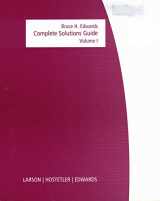 9780618527939-0618527931-Calculus: Complete Solutions Guide, Vol.1
