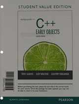 9780133427622-0133427625-Starting Out with C++: Early Objects, Student Value Edition (8th Edition)