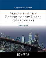 9781543813760-1543813763-Business in the Contemporary Legal Environment (Business Law Series)