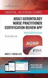 9780826165459-0826165451-Adult Gerontology Nurse Practitioner Certification Review App - Includes All Content From the Book! - Digital Access Card for Highly-Rated AGNP Exam Book App - 680 Practice Questions