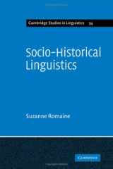 9780521237505-0521237505-Socio-Historical Linguistics: Its Status and Methodology (Cambridge Studies in Linguistics, Series Number 34)