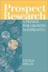 9780763725808-0763725803-Prospect Research: A Primer for Growing Nonprofits