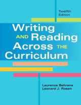 9780133947366-013394736X-Writing and Reading Across the Curriculum Plus MyWritingLab with eText -- Access Card Package (12th Edition)