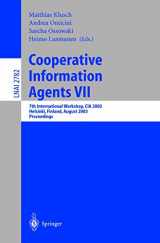 9783540407980-3540407987-Cooperative Information Agents VII: 7th International Workshop, CIA 2003, Helsinki, Finland, August 27-29, 2003, Proceedings (Lecture Notes in Computer Science, 2782)