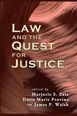 9781610271639-1610271637-Law and the Quest for Justice (Contemporary Society Series)