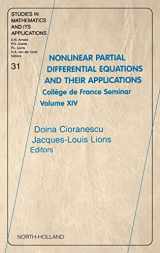 9780444511034-0444511032-Nonlinear Partial Differential Equations and Their Applications: College de France Seminar Volume XIV (Volume 31) (Studies in Mathematics and its Applications, Volume 31)
