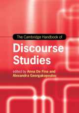 9781108441223-110844122X-The Cambridge Handbook of Discourse Studies (Cambridge Handbooks in Language and Linguistics)