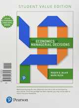 9780134166162-0134166167-Economics of Managerial Decisions, The (Pearson Series in Economics)