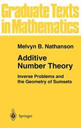 9780387946559-0387946551-Additive Number Theory: Inverse Problems and the Geometry of Sumsets (Graduate Texts in Mathematics, 165)