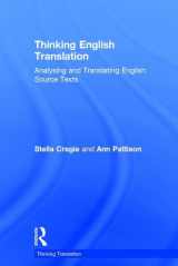 9781138713949-1138713945-Thinking English Translation: Analysing and Translating English Source Texts (Thinking Translation)