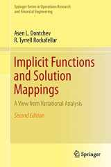 9781493910366-1493910361-Implicit Functions and Solution Mappings: A View from Variational Analysis (Springer Series in Operations Research and Financial Engineering)