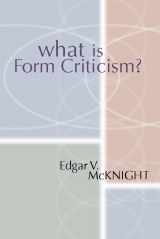 9781579100551-1579100554-What is Form Criticism?