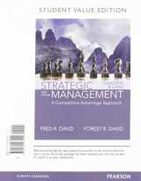 9780136169673-0136169678-Strategic Management, Student Value Edition + 2019 MyLab Management with Pearson eText -- Access Card Package