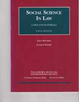 9781599416694-1599416697-Social Science in Law, Cases and Materials (University Casebook Series)