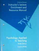 9780395960660-0395960665-Instructor's Lecture Enrichment and Resource Manual for Psychology Applied to Teaching 9th Edition