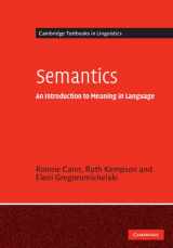 9780521525664-0521525667-Semantics: An Introduction to Meaning in Language (Cambridge Textbooks in Linguistics)