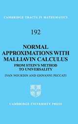 9781107017771-1107017777-Normal Approximations with Malliavin Calculus: From Stein's Method to Universality (Cambridge Tracts in Mathematics, Series Number 192)