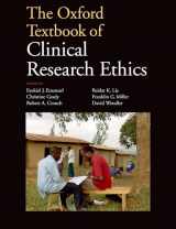 9780199768639-0199768633-The Oxford Textbook of Clinical Research Ethics