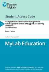 9780136641131-013664113X-Comprehensive Classroom Management: Creating Communities of Support and Solving Problems -- MyLab Education with Pearson eText Access Code
