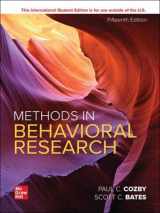 9781266177682-126617768X-Methods in Behavioral Research ISE