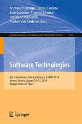 9783319255781-3319255789-Software Technologies: 9th International Joint Conference, ICSOFT 2014, Vienna, Austria, August 29-31, 2014, Revised Selected Papers (Communications in Computer and Information Science, 555)