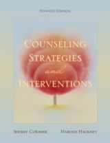 9780205521630-0205521630-Counseling Strategies and Interventions