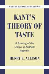 9780521795340-0521795346-Kant's Theory of Taste: A Reading of the Critique of Aesthetic Judgment (Modern European Philosophy)