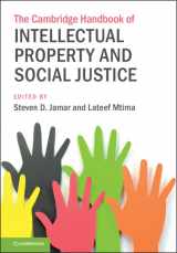 9781108482738-1108482732-The Cambridge Handbook of Intellectual Property and Social Justice (Cambridge Law Handbooks)