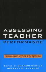9781578864171-1578864178-Assessing Teacher Performance (Performance-based Assessment in Teacher Education)