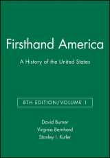 9781933385020-1933385022-Firsthand America: A History of the United States, Volume 1