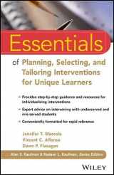 9781118417355-1118417356-Essentials of Planning, Selecting, and Tailoring Interventions for Unique Learners
