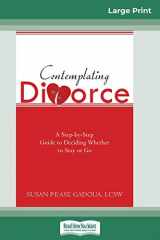 9780369323255-0369323254-Contemplating Divorce (16pt Large Print Edition)