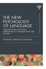 9781848725928-1848725922-The New Psychology of Language: Cognitive and Functional Approaches to Language Structure, Volume I (Psychology Press & Routledge Classic Editions)