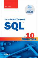 9780672325670-0672325675-Sams Teach Yourself SQL in 10 Minutes