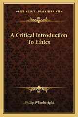 9781162807072-1162807075-A Critical Introduction To Ethics